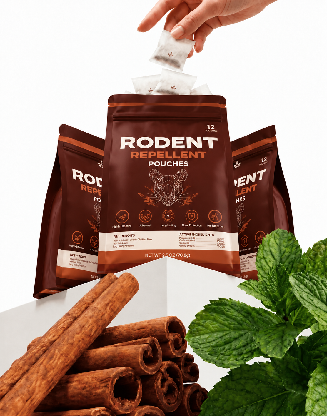 Naturally Keep Rodents Away.