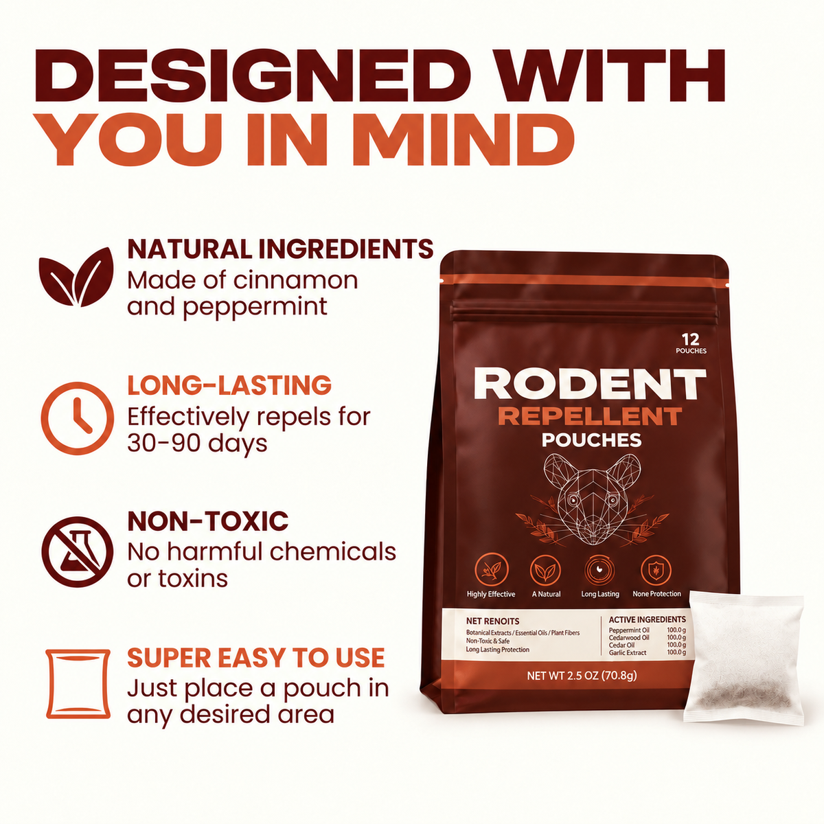 Mice Repellant Pouch